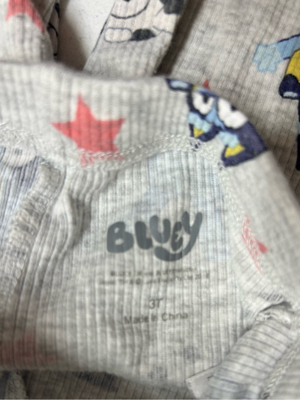 Kids Bluey Cartoon Pajama Pants - Fun Bluey Print